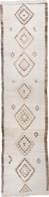 Antique Kilim Runner Rug (2' x 11')